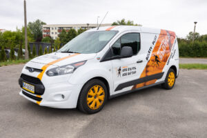 pogromcy słońca samochód firmowy